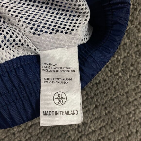 Nike Team Boston Red Sox Jacket Boy's XL Blue Nylon Windbreaker Full Zip Vintage - Picture 7 of 10